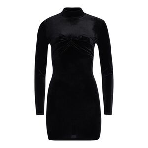 SER.O.YA Women's Dress Margie Long Sleeve Mini Size M Black